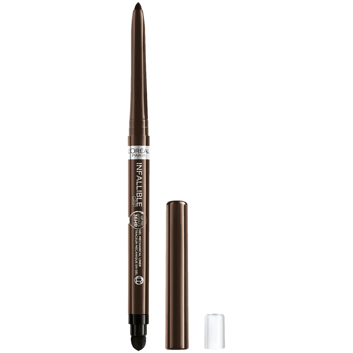 L'ORÉAL PARIS Infallible Grip Mechanical Gel Makeup Eyeliner, 220 Brown Denim, 0.01 oz-071249663615-LR-347234-2-LR eShop