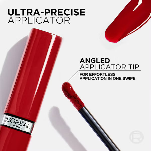 L'ORÉAL PARIS Infallible Lacque Resistance Liquid Lipstick, 510 Cafe Parisien, 0.13 fl oz-071249695517-LR-358148-10-LR eShop