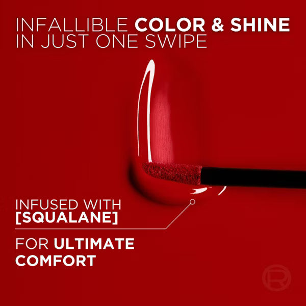L'ORÉAL PARIS Infallible Lacque Resistance Liquid Lipstick, 510 Cafe Parisien, 0.13 fl oz-071249695517-LR-358148-8-LR eShop