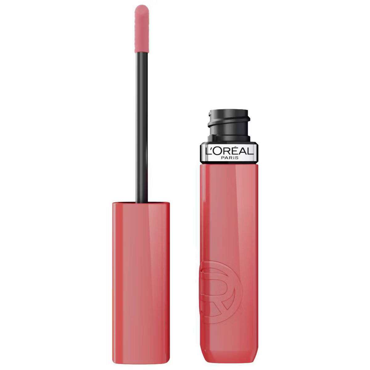 L'ORÉAL PARIS Infallible Lacque Resistance Liquid Lipstick, 600 Le Nu Rose, 0.13 fl oz-071249695425-LR-358139-1-LR eShop