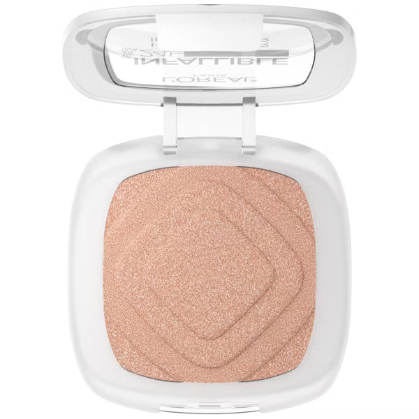 L'ORÉAL PARIS Infallible Longwear Up to 24HR Powder Highlighter, 015 Champagne Glow, 0.31oz-071249684726-LR-354577-7-LR eShop