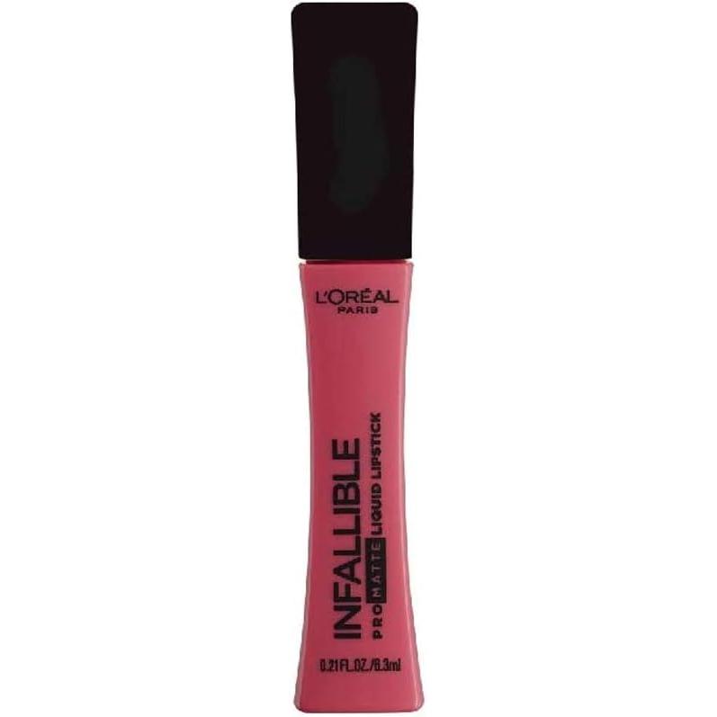 L'ORÉAL PARIS Infallible Matte Liquid Lipstick, 362 Plum Bum, 0.21 fl oz-071249358627-LR-315235-1-LR eShop