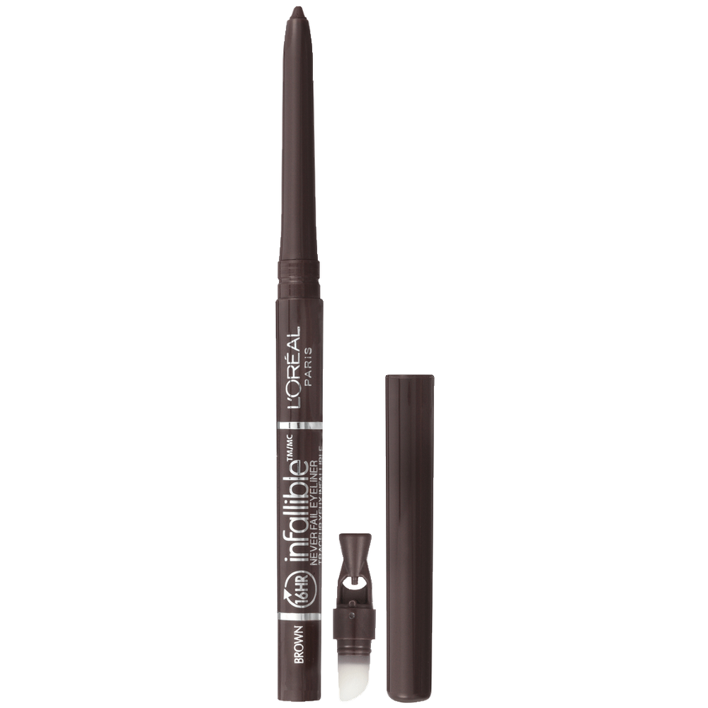 L'ORÉAL PARIS Infallible Never Fail Pencil Eyeliner with Built in Sharpener, 521 Slate, 0.008 oz.-071249206041-LR-221797-2-LR eShop