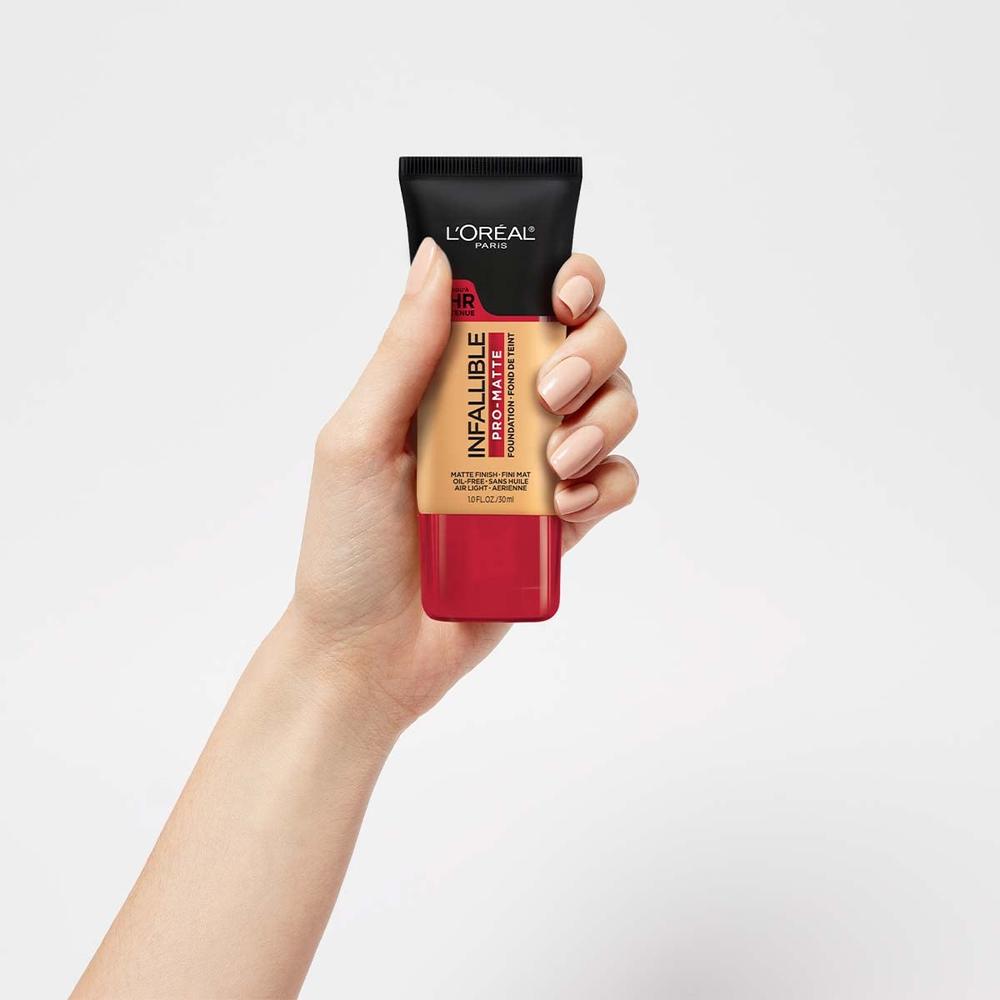 L'ORÉAL PARIS Infallible Pro-Matte Blendable Foundation, Oil Free, 104 Golden Beige, 1 fl. oz.-071249293034-LR-279710-2-LR eShop