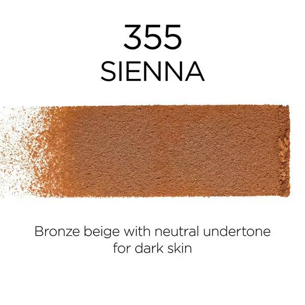 L'ORÉAL PARIS Infallible Up to 24H Fresh Wear Foundation in a Powder, matte finish, 355 Sienna, 0.31 oz-071249627860-LR-342409-2-LR eShop