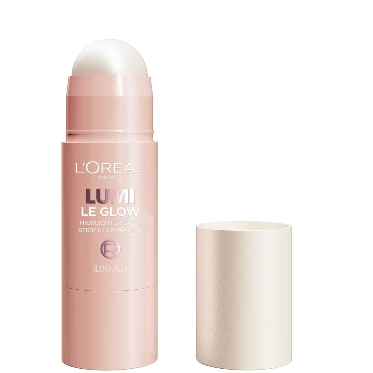 L'ORÉAL PARIS Lumi Le Glass Highlighter Stick, 630 Glowy Creme Chic, 0.17 oz-071249693452-LR-356361-1-LR eShop