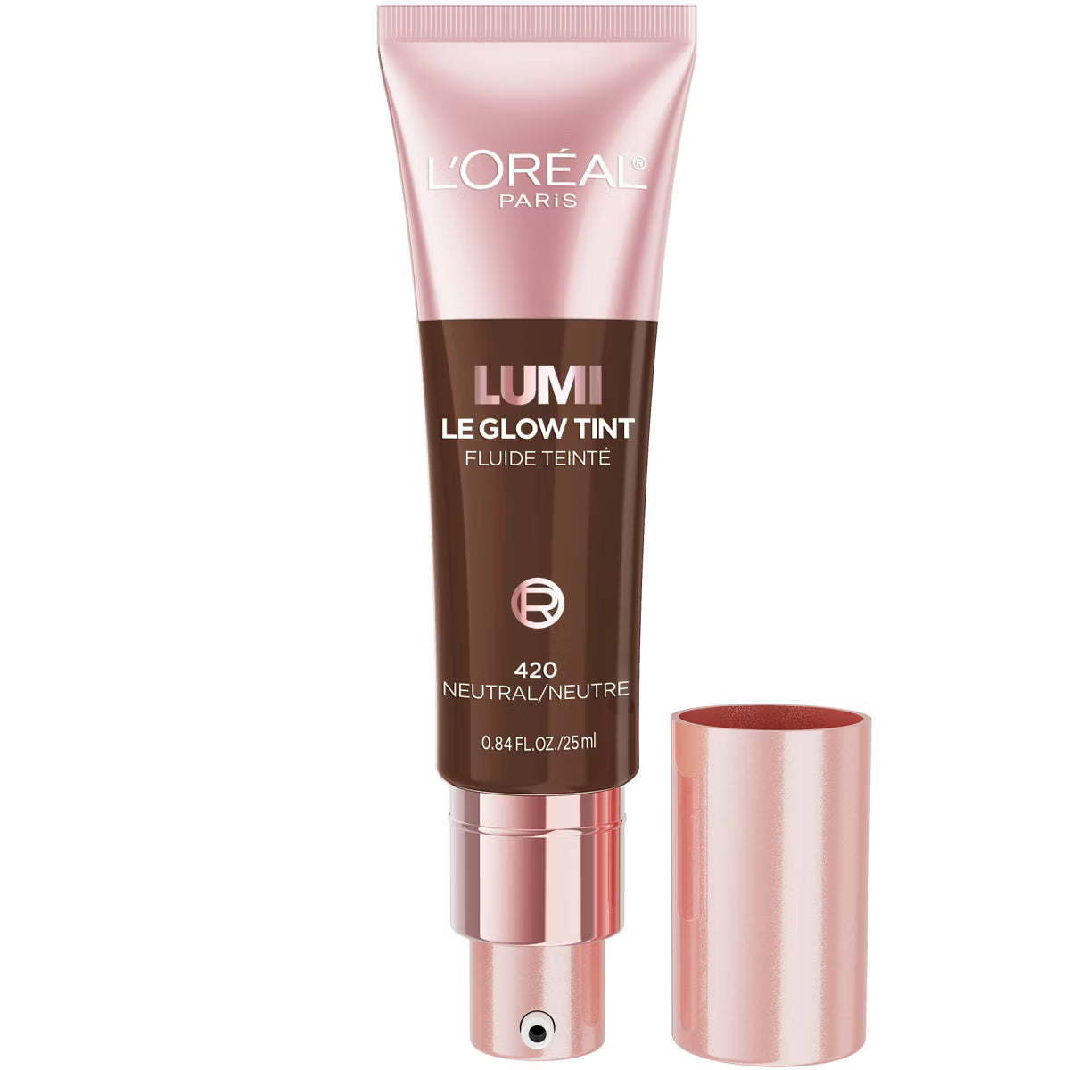L'ORÉAL PARIS Lumi Le Glow Tint Liquid Skin Tint, 420 Neutral, 0.84 fl. oz.-071249692653-LR-356356-1-LR eShop