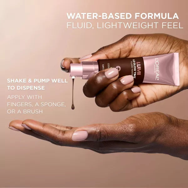 L'ORÉAL PARIS Lumi Le Glow Tint Liquid Skin Tint, 430 Cool, 0.84 fl. oz.-071249692660-LR-356357-9-LR eShop