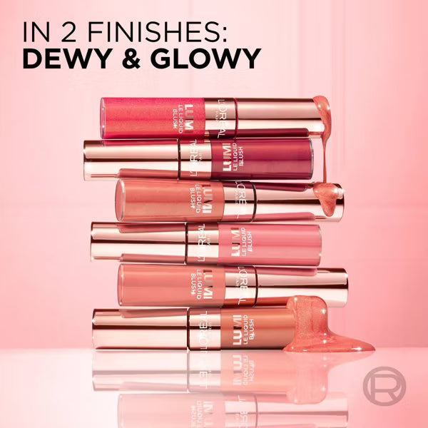 L'ORÉAL PARIS Lumi Le Liquid Blush, Intense Liquid Pigments, 635 Glowy Worth It Medium, 0.33 fl oz-071249690635-LR-354607-11-LR eShop