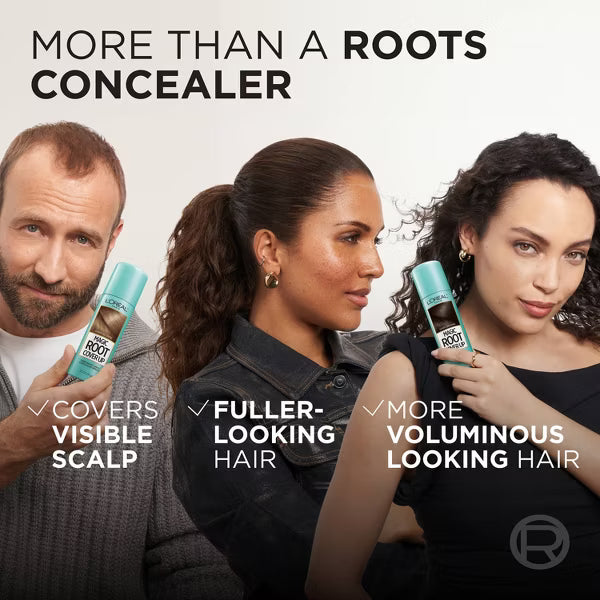 L'ORÉAL PARIS Magic Root Cover Up Temporary Gray Concealer Spray, Black, 2 oz.-071249318577-LR-296008-6-LR eShop