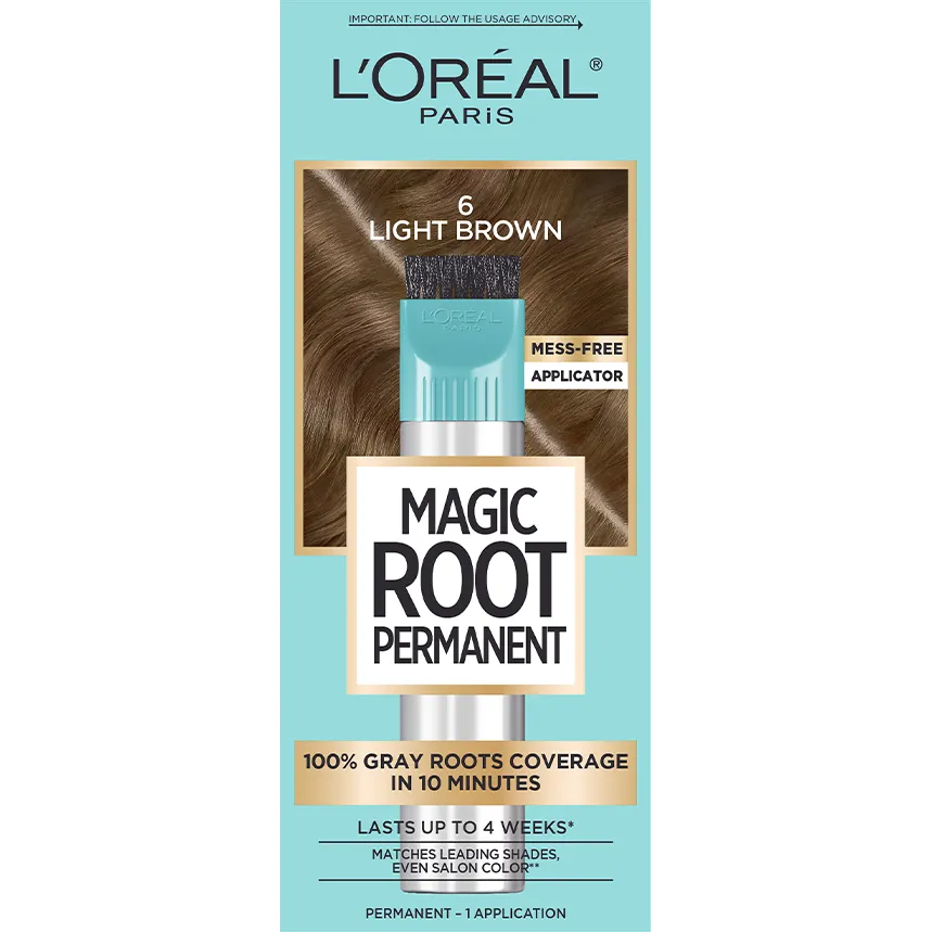 L'ORÉAL PARIS Magic Root Rescue 10 Minute Root Coloring Kit - 6 Light Brown-071249164471-LR-251863-1-LR eShop