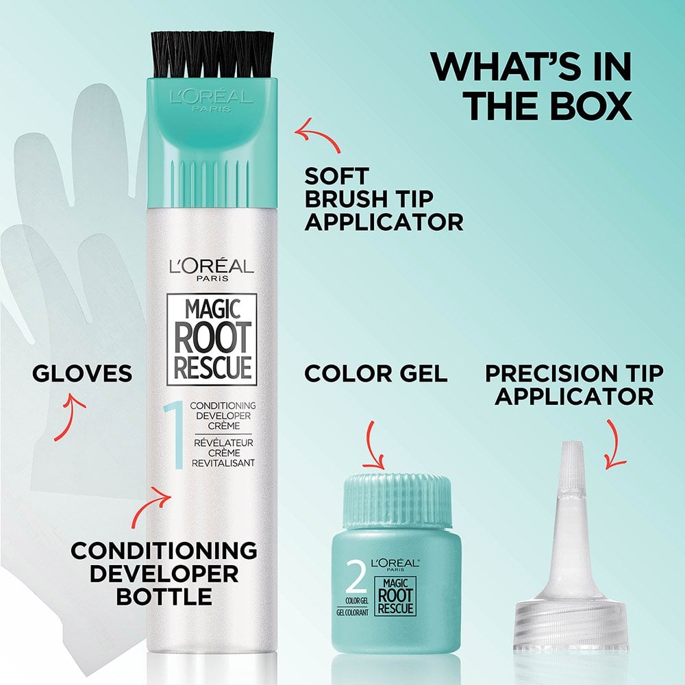 L'ORÉAL PARIS Magic Root Rescue 10 Minute Root Coloring Kit - 6G Light Golden Brown-071249402399-LR-361768-6-LR eShop