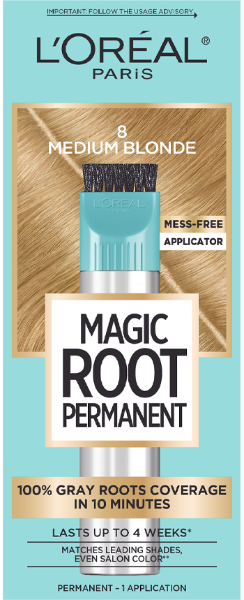 L'ORÉAL PARIS Magic Root Rescue 10 Minute Root Coloring Kit - 8 Medium Blonde-071249164518-LR-361720-1-LR eShop