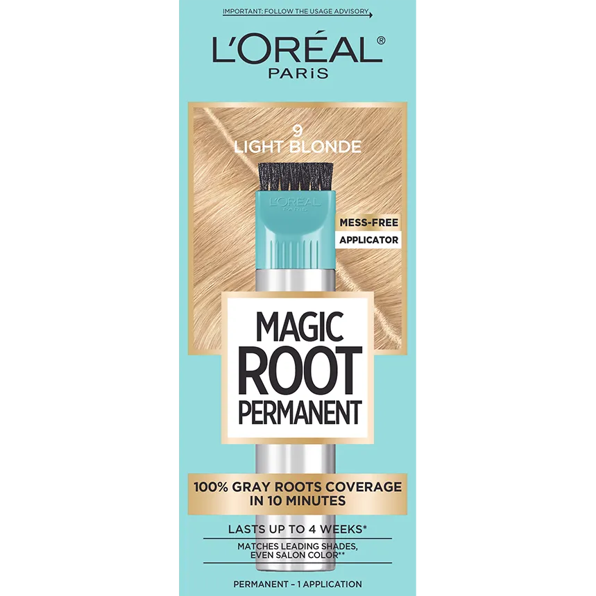 L'ORÉAL PARIS Magic Root Rescue 10 Minute Root Coloring Kit - 9 Light Blonde-071249168707-LR-361721-1-LR eShop