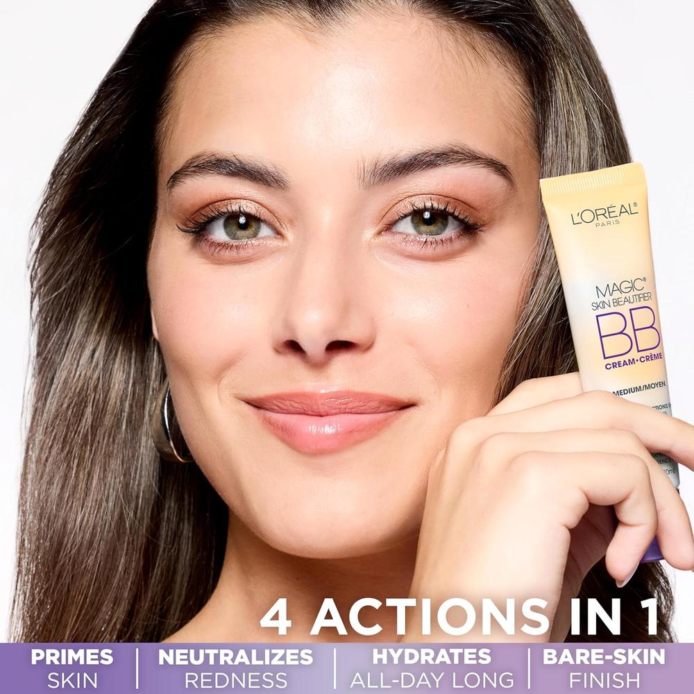 L'ORÉAL PARIS Magic Skin Beautifier BB Cream for Face with Vitamin C & E, Deep, 1 fl. oz.-071249211489-LR-240381-3-LR eShop