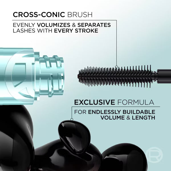 L'ORÉAL PARIS Paradise Big Deal Volumizing and Lengthening Mascara, 774 Waterproof Black, 0.33 fl oz-071249690987-LR-356339-7-LR eShop