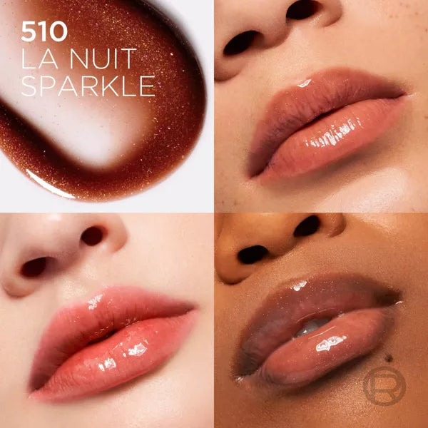 L'ORÉAL PARIS Plump Ambition Hyaluron Plumping Lip Gloss - La Nuit Sparkle, 0.16 fl. oz.-071249690413-LR-356331-3-LR eShop