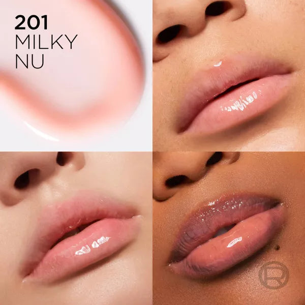 L'ORÉAL PARIS Plump Ambition Hyaluron Plumping Lip Gloss - Milky Nu, 0.16 fl. oz.-071249690352-LR-356325-3-LR eShop