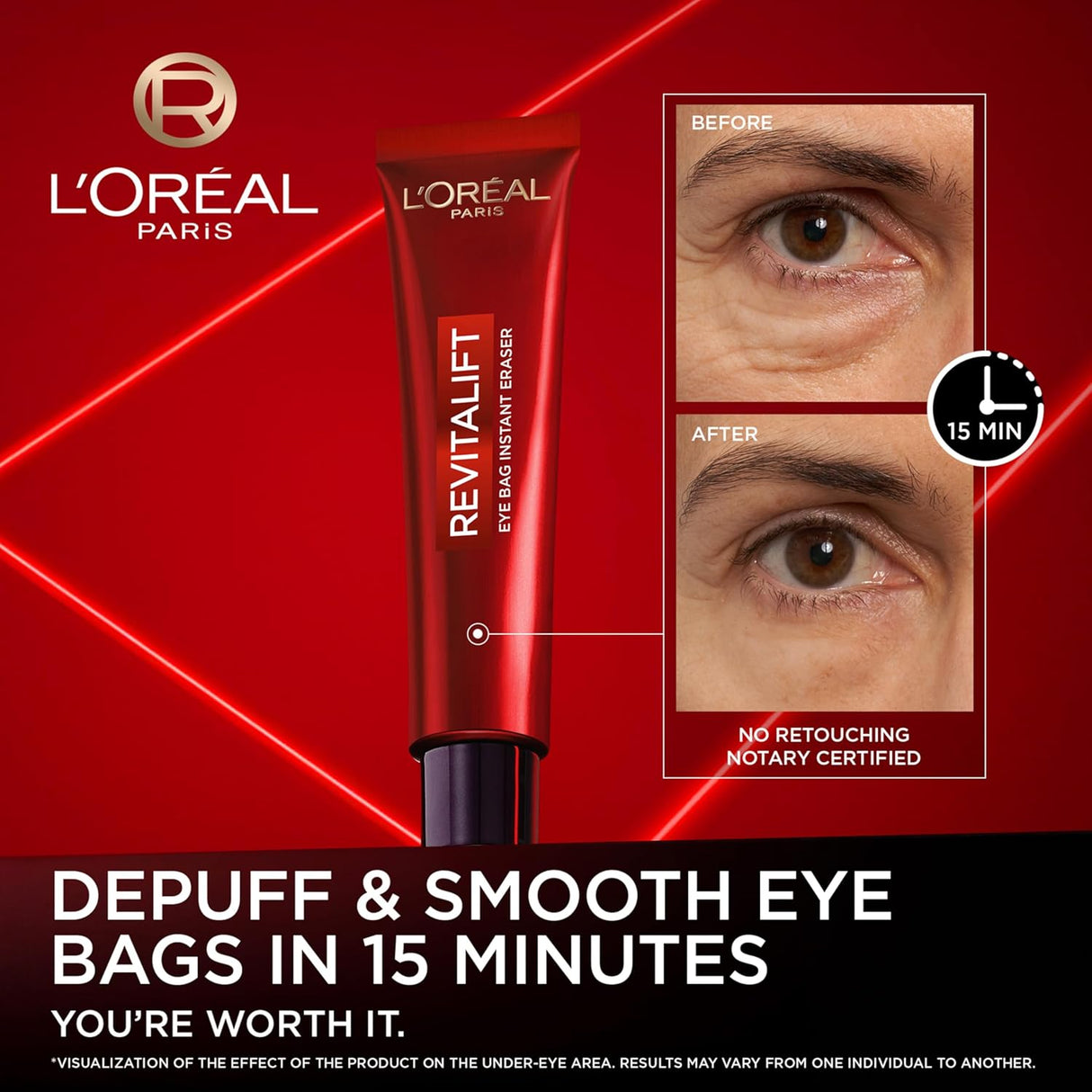 L'ORÉAL PARIS Revitalift Laser Instant Eye Bag Eraser. 0.5 oz-3600524231392-LR-360960-2-LR eShop