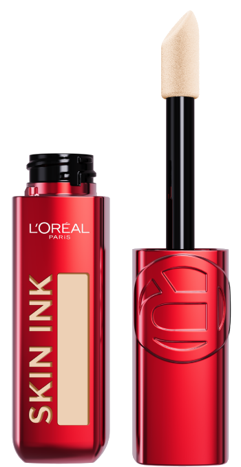 L'ORÉAL PARIS Skin Ink Longwear 2-in-1 Foundation Concealer, 080 Warm, 0.5 fl oz-071249700495-LR-358167-1-LR eShop