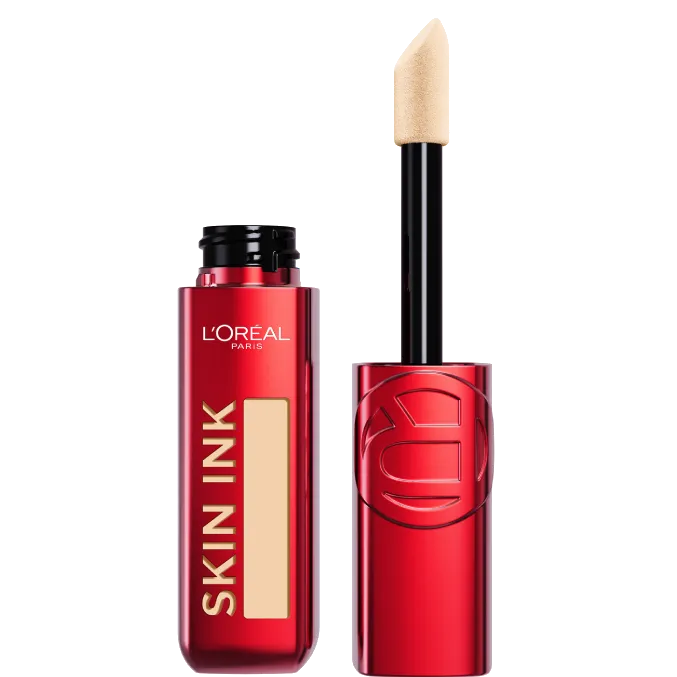 L'ORÉAL PARIS Skin Ink Longwear 2-in-1 Foundation Concealer, 125 Warm, 0.5 fl oz-071249700518-LR-358169-1-LR eShop