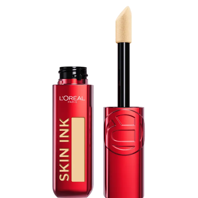 L'ORÉAL PARIS Skin Ink Longwear 2-in-1 Foundation Concealer, 130 Cool, 0.5 fl oz-071249700488-LR-358166-1-LR eShop