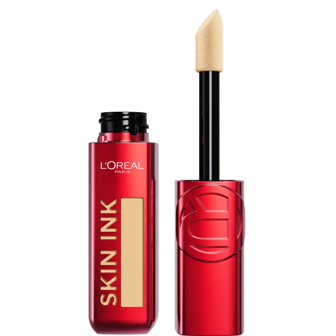 L'ORÉAL PARIS Skin Ink Longwear 2-in-1 Foundation Concealer, 140 Warm, 0.5 fl oz-071249700525-LR-358170-1-LR eShop