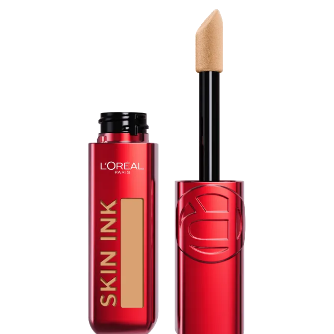 L'ORÉAL PARIS Skin Ink Longwear 2-in-1 Foundation Concealer, 318 Cool, 0.5 fl oz-071249700587-LR-358175-1-LR eShop