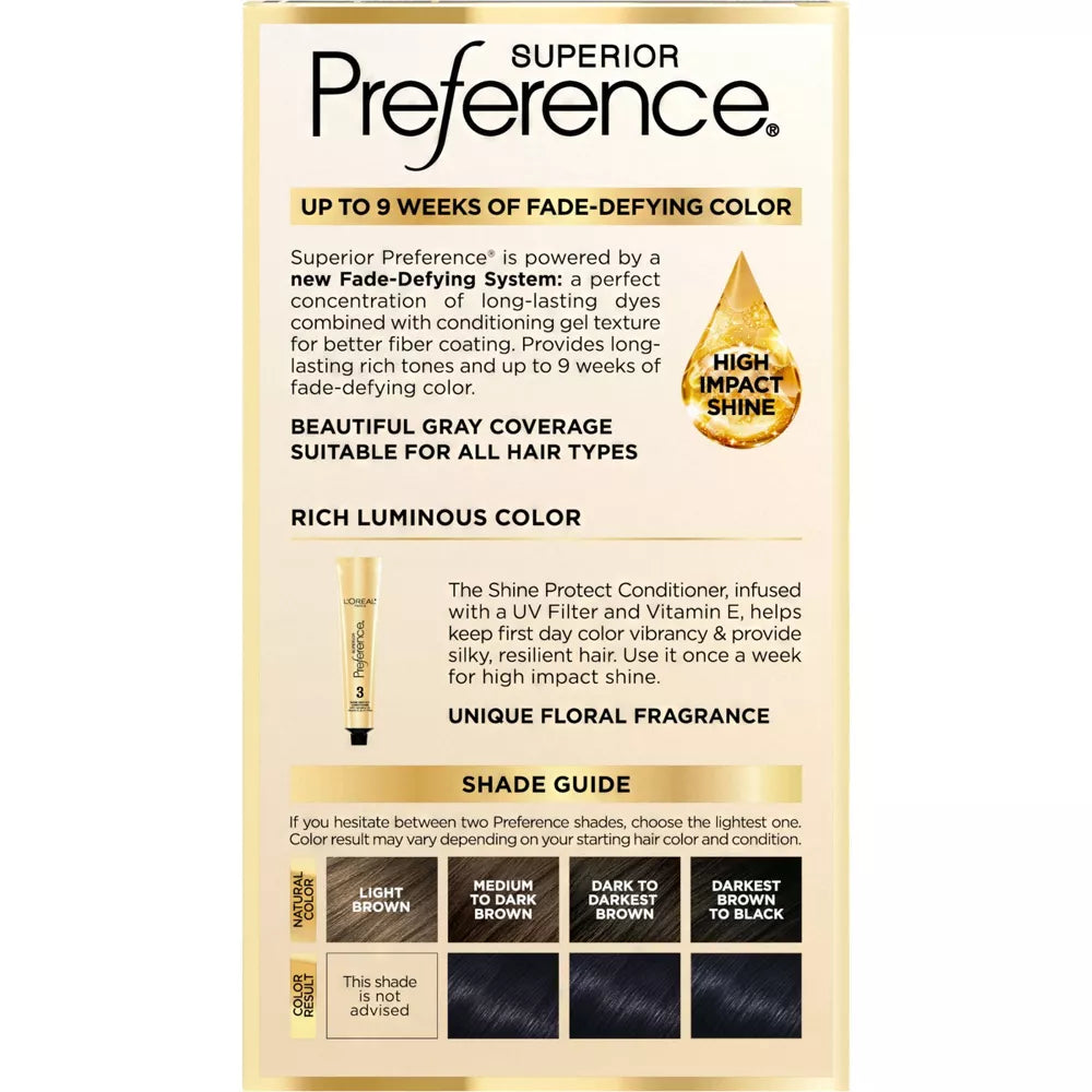 L'ORÉAL PARIS Superior Preference Fade-Defying Color + Shine System - 1 Ultimate Black-071249154946-LR-361716-4-LR eShop