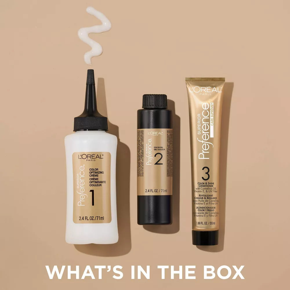 L'ORÉAL PARIS Superior Preference Fade-Defying Color + Shine System - 1 Ultimate Black-071249154946-LR-361716-5-LR eShop