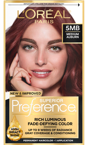 L'ORÉAL PARIS Superior Preference Fade-Defying Color + Shine System - 5MB Medium Auburn-071249253090-LR-224025-1-LR eShop