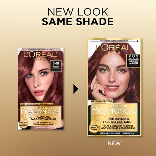 L'ORÉAL PARIS Superior Preference Fade-Defying Color + Shine System - 5MB Medium Auburn-071249253090-LR-224025-2-LR eShop