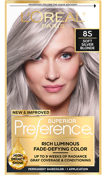 L'ORÉAL PARIS Superior Preference Fade-Defying Color + Shine System - 8S Soft Silver Blonde-071249383247-LR-361766-1-LR eShop