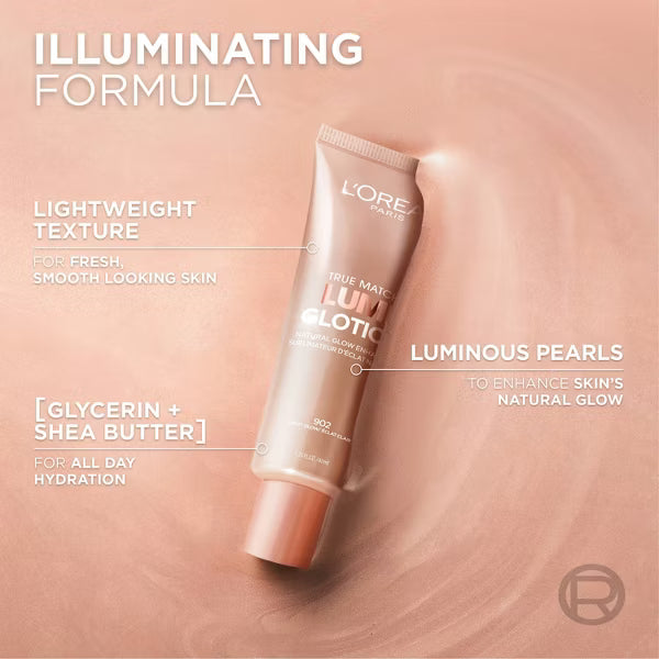 L'ORÉAL PARIS True Match Lumi Glotion Natural Glow Enhancer, Face & Body, 901 Fair Glow, 1.35 fl. oz.-071249363102-LR-318734-8-LR eShop
