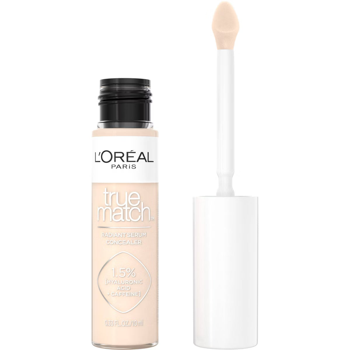 L'ORÉAL PARIS True Match Radiant Serum Concealer with Hyaluronic Acid, C1 Light, 0.33 fl oz-071249684979-LR-351855-1-LR eShop