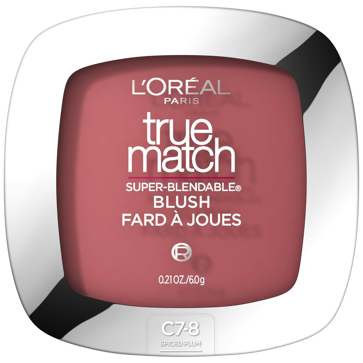 L'ORÉAL PARIS True Match Super-Blendable Blush, Soft Powder Texture, C7-8 Spiced Plum, 0.21 oz.-071249042014-LR-170368-1-LR eShop