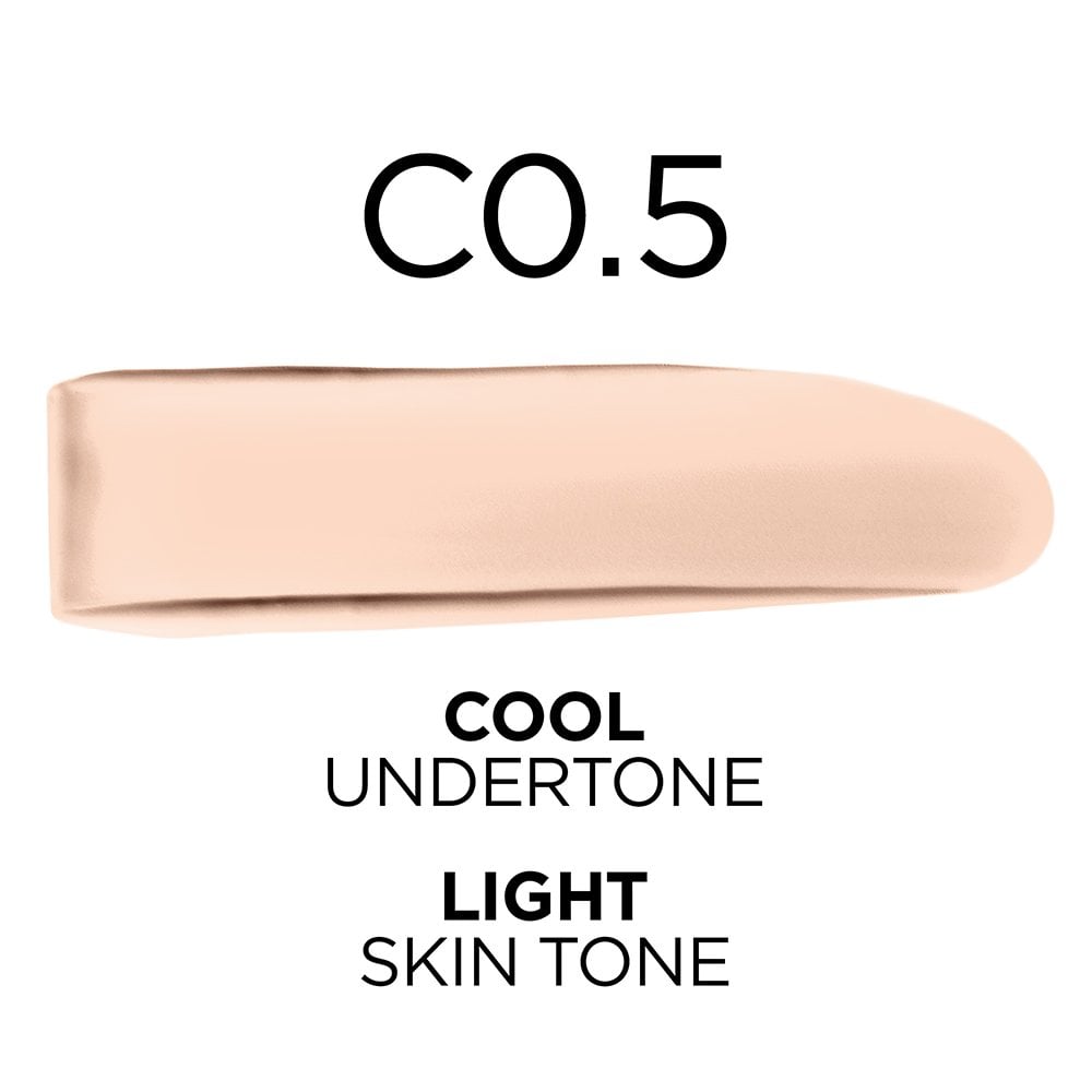 L'ORÉAL PARIS True Match Super-Blendable Foundation, Medium Coverage, C0.5, Light, 1 fl. oz.-071249671689-LR-347271-2-LR eShop