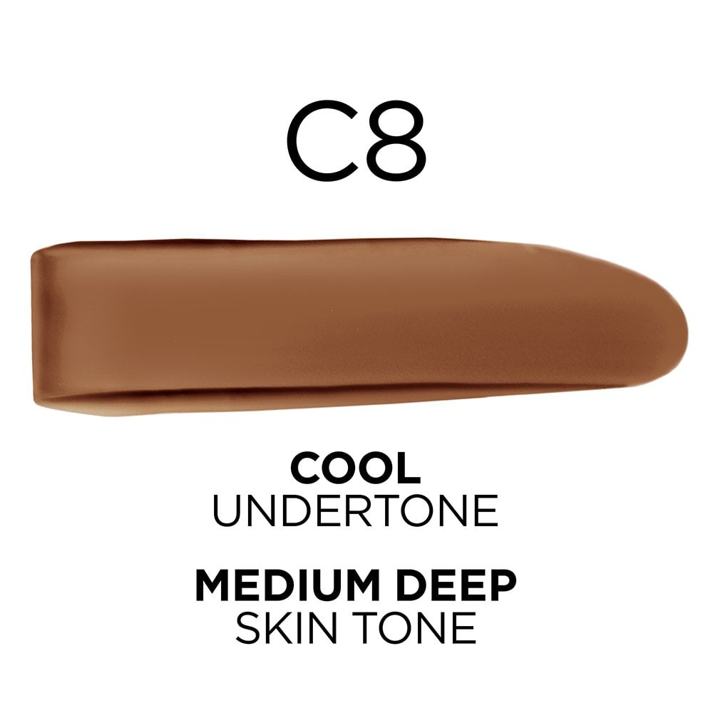 L'ORÉAL PARIS True Match Super-Blendable Foundation, Medium Coverage, C8, Medium Deep, 1 fl. oz.-071249671580-LR-347276-2-LR eShop