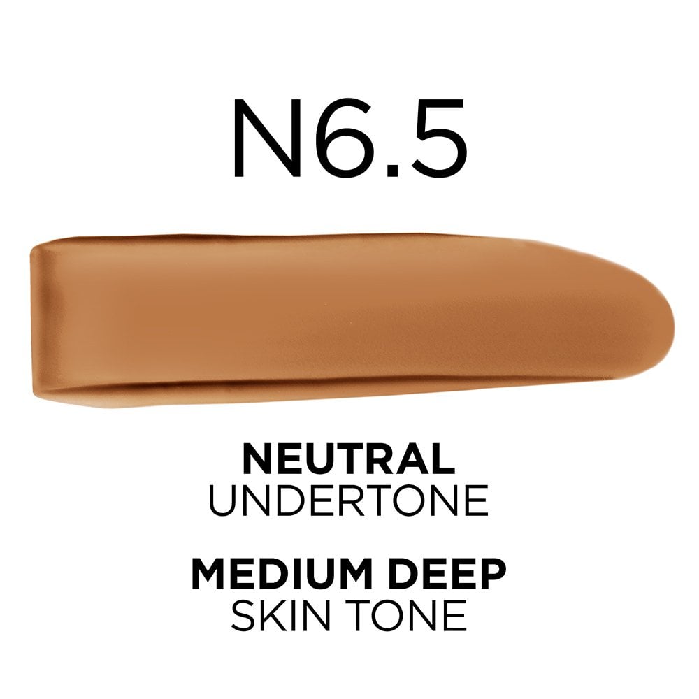 L'ORÉAL PARIS True Match Super-Blendable Foundation, Medium Coverage, N6.5, Medium Deep, 1 fl. oz.-071249671719-LR-347296-2-LR eShop