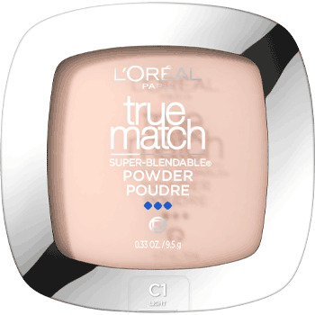 L'ORÉAL PARIS True Match Super-Blendable Oil Free Makeup Powder, C1 Light, 0.33 oz.-071249033357-LR-167904-1-LR eShop