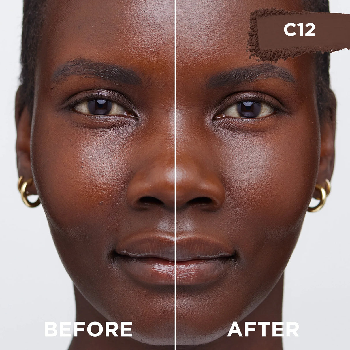 L'ORÉAL PARIS True Match Super-Blendable Oil Free Makeup Powder, C12 Deep, 0.34 oz-071249683811-LR-351874-3-LR eShop