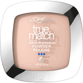 L'ORÉAL PARIS True Match Super-Blendable Oil Free Makeup Powder, C2 Light, 0.33 oz.-071249033401-LR-167905-1-LR eShop