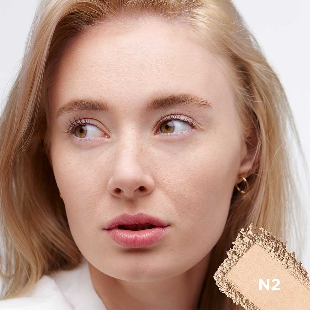 L'ORÉAL PARIS True Match Super-Blendable Oil Free Makeup Powder, N2 Light, 0.33 oz.-071249017180-LR-167897-4-LR eShop