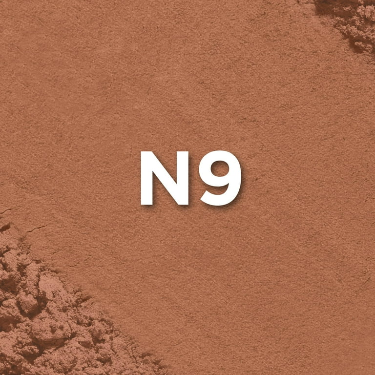 L'ORÉAL PARIS True Match Super-Blendable Oil Free Makeup Powder, N9 Medium Deep, 0.34 oz-071249683859-LR-351833-2-LR eShop