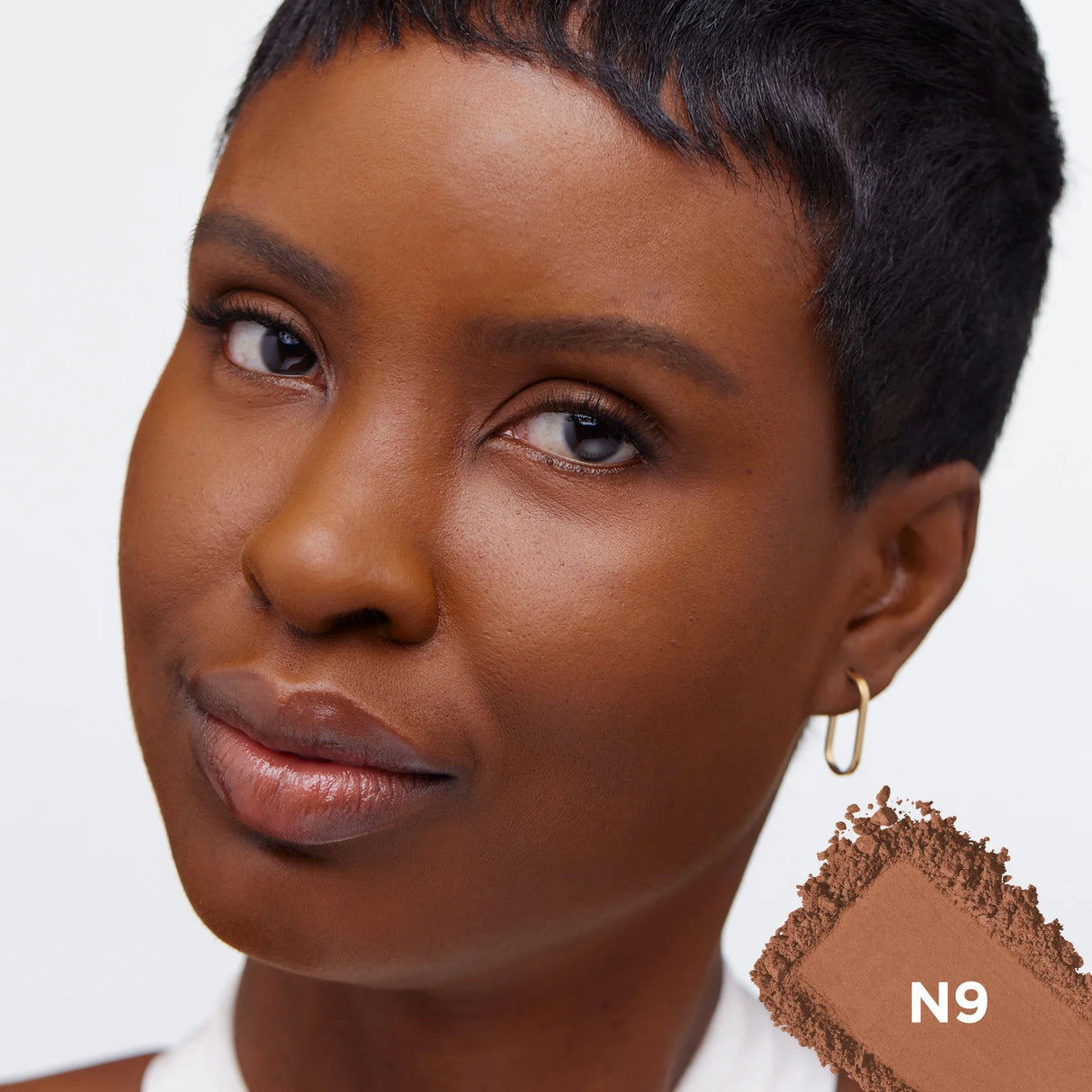 L'ORÉAL PARIS True Match Super-Blendable Oil Free Makeup Powder, N9 Medium Deep, 0.34 oz-071249683859-LR-351833-4-LR eShop