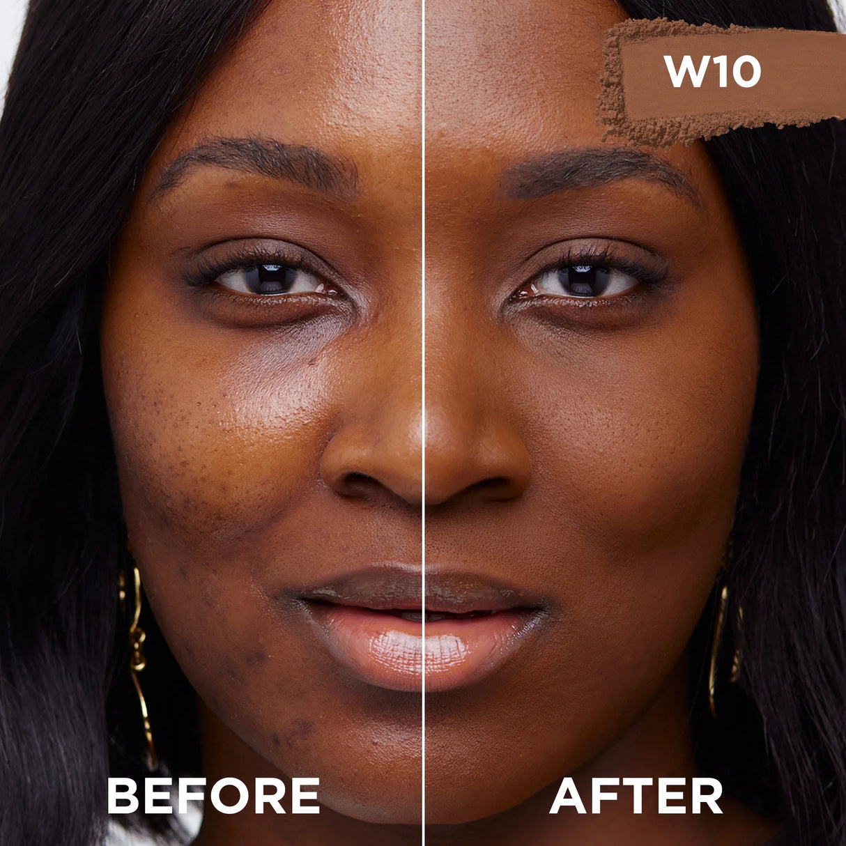 L'ORÉAL PARIS True Match Super-Blendable Oil Free Makeup Powder, W10 Deep, 0.34 oz-071249683835-LR-351864-3-LR eShop