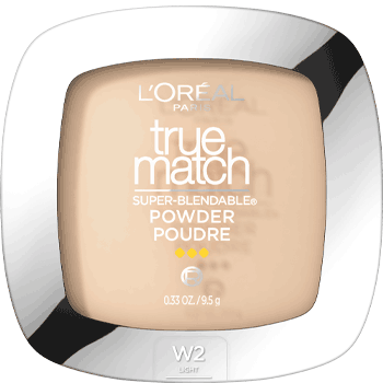 L'ORÉAL PARIS True Match Super-Blendable Oil Free Makeup Powder, W2 Light, 0.33 oz.-071249016428-LR-167889-1-LR eShop