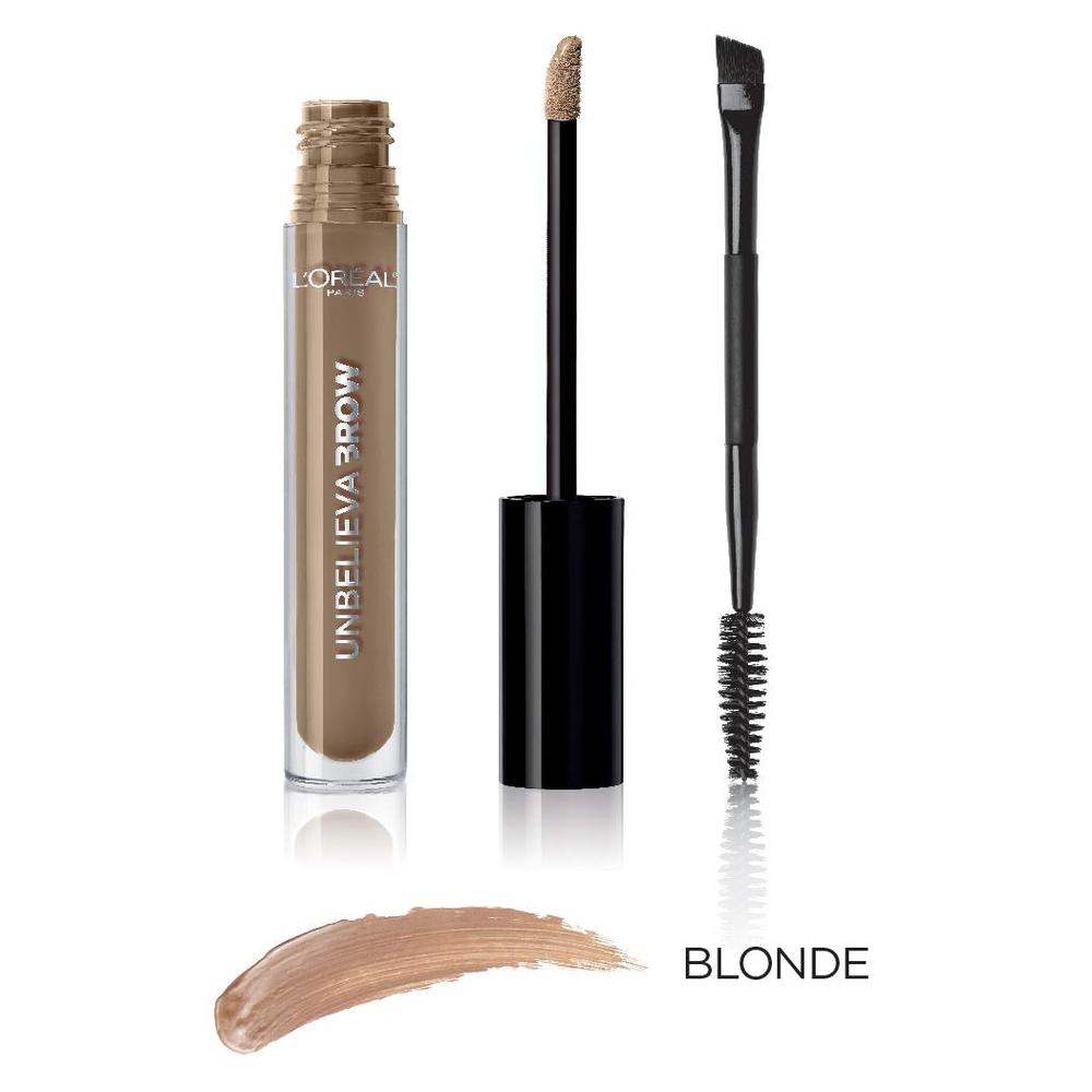L'ORÉAL PARIS Unbelieva-Brow Longwear Waterproof Tinted Brow Gel, 560 Blonde, 0.15 fl. oz.-071249376386-LR-323190-3-LR eShop