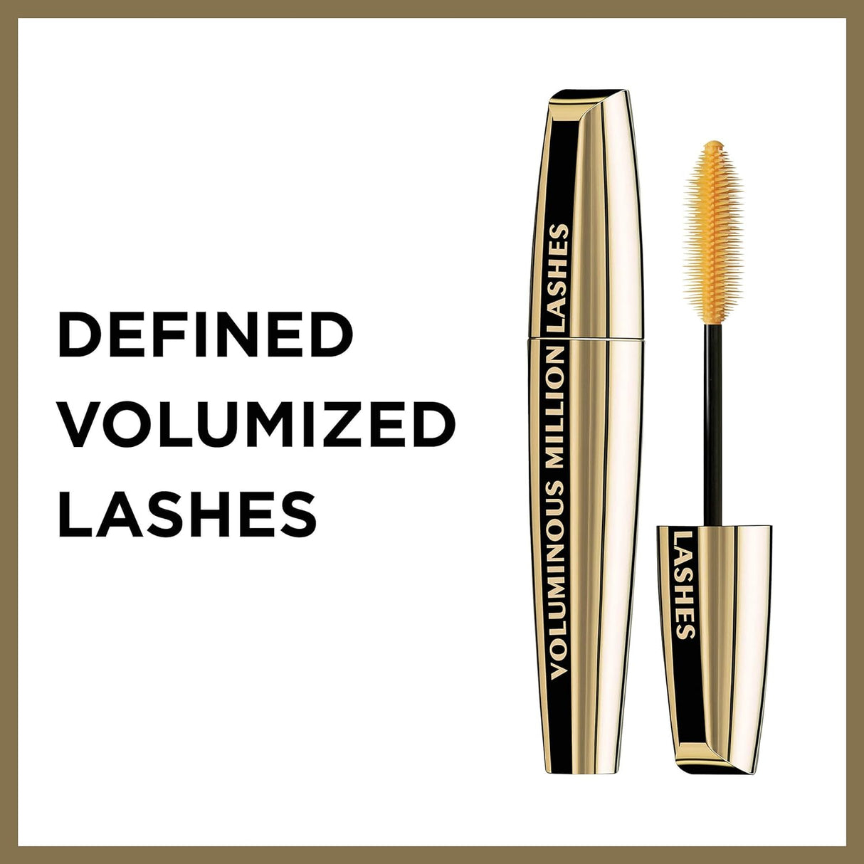 L'ORÉAL PARIS Voluminous Million Lashes Mascara, 655 Black Brown, 0.32 fl. oz.-071249188125-LR-212834-4-LR eShop