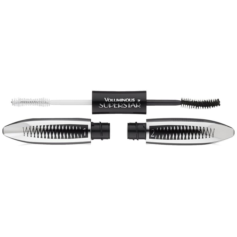 L'ORÉAL PARIS Voluminous Superstar Red Carpet Washable Mascara, 623 Blackest Brown, 0.41 fl. oz.-071249301517-LR-288102-2-LR eShop